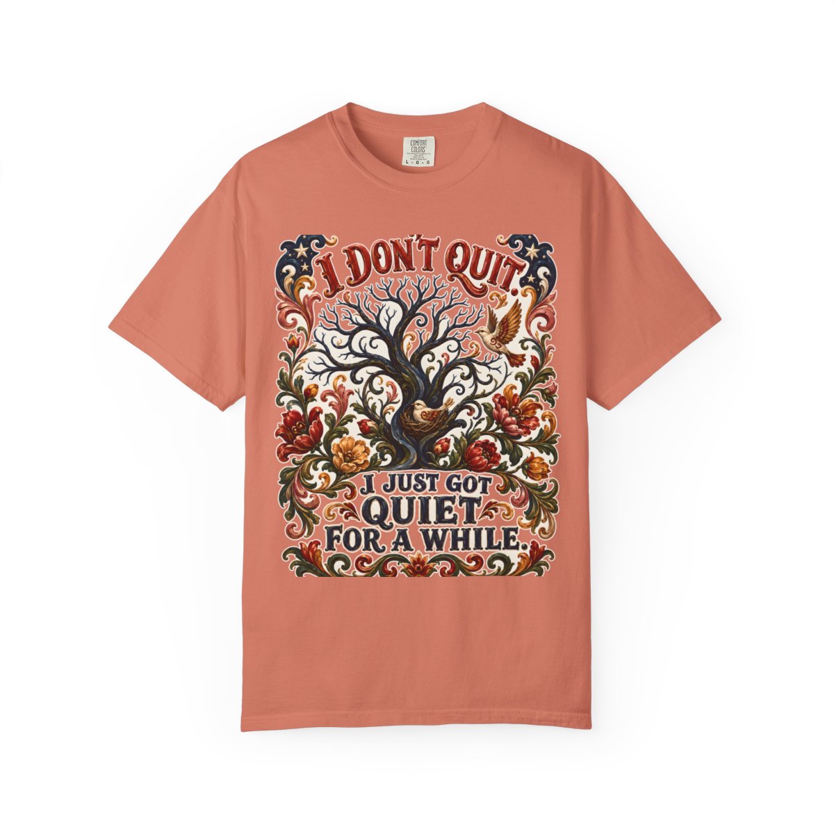 color:Terracotta | I Don't Quit. — Terracotta front view