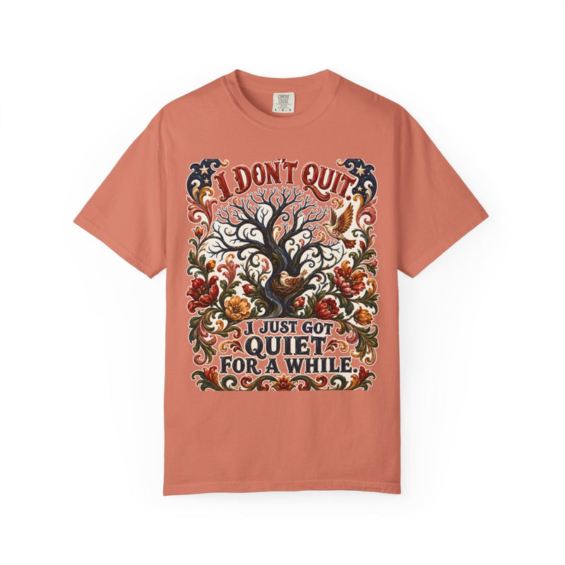 color:Terracotta | I Don't Quit. — Terracotta front view