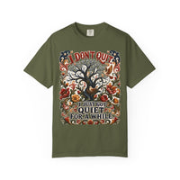 color:Hemp | I Don't Quit. — Hemp front view