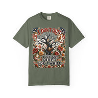 color:Moss | I Don't Quit. — Moss front view