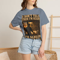 color:Blue Jean | I Don't Tell Them I'm Ready. I'm Already Ready. — Blue Jean lifestyle view