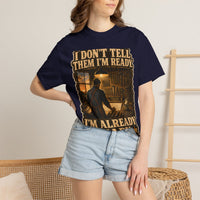 color:True Navy | I Don't Tell Them I'm Ready. I'm Already Ready. — True Navy lifestyle view