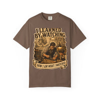 color:Espresso | I Learned by Watching. Now I Am What I Watched. — Espresso front view