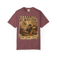 color:Brick | I Learned by Watching. Now I Am What I Watched. — Brick front view
