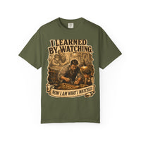 color:Hemp | I Learned by Watching. Now I Am What I Watched. — Hemp front view