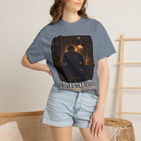 color:Blue Jean | I Never Needed You to Watch Me Work — Blue Jean lifestyle view