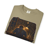 color:Khaki | I Never Needed You to Watch Me Work — Khaki folded view