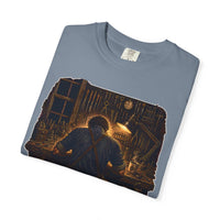 color:Blue Jean | I Never Needed You to Watch Me Work — Blue Jean folded view