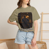 color:Khaki | I Never Needed You to Watch Me Work — Khaki lifestyle view
