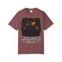 color:Brick | I Never Needed You to Watch Me Work — Brick front view