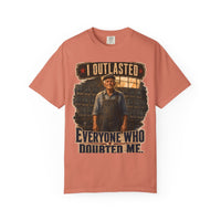 color:Terracotta | I Outlasted Everyone Who Doubted Me — Terracotta front view