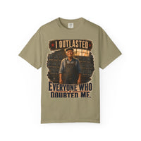 color:Khaki | I Outlasted Everyone Who Doubted Me — Khaki front view