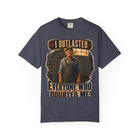 color:Navy | I Outlasted Everyone Who Doubted Me — Navy front view