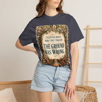 color:Navy | I Planted Roots When They Told Me the Ground Was Wrong — Navy lifestyle view