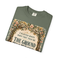color:Moss | I Planted Roots When They Told Me the Ground Was Wrong — Moss folded view