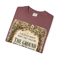 color:Brick | I Planted Roots When They Told Me the Ground Was Wrong — Brick folded view