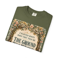 color:Hemp | I Planted Roots When They Told Me the Ground Was Wrong — Hemp folded view