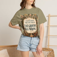 color:Khaki | I Planted Roots When They Told Me the Ground Was Wrong — Khaki lifestyle view