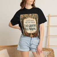 color:Black | I Planted Roots When They Told Me the Ground Was Wrong — Black lifestyle view