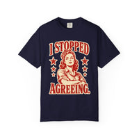 color:True Navy | I Stopped Agreeing — True Navy front view