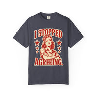 color:Navy | I Stopped Agreeing — Navy front view