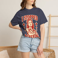 color:Denim | I Stopped Agreeing — Denim lifestyle view