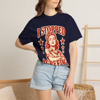 color:True Navy | I Stopped Agreeing — True Navy lifestyle view