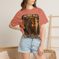 color:Terracotta | I Was Where You Are. Someone Let Me Stay. — Terracotta lifestyle view