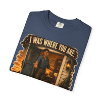 color:Midnight | I Was Where You Are. Someone Let Me Stay. — Midnight folded view