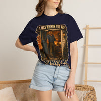 color:True Navy | I Was Where You Are. Someone Let Me Stay. — True Navy lifestyle view