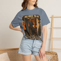 color:Blue Jean | I Was Where You Are. Someone Let Me Stay. — Blue Jean lifestyle view