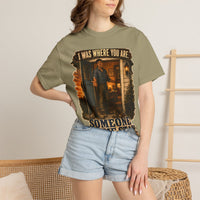 color:Khaki | I Was Where You Are. Someone Let Me Stay. — Khaki lifestyle view