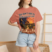 color:Terracotta | Just Show Up Tomorrow — Terracotta lifestyle view