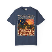 color:Midnight | Just Show Up Tomorrow — Midnight front view