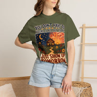 color:Hemp | Just Show Up Tomorrow — Hemp lifestyle view