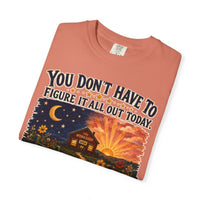 color:Terracotta | Just Show Up Tomorrow — Terracotta folded view