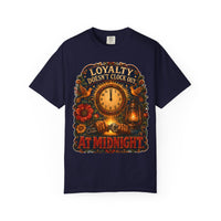 color:True Navy | Loyalty Doesn't Clock Out at Midnight — True Navy front view