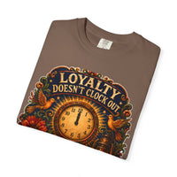 color:Espresso | Loyalty Doesn't Clock Out at Midnight — Espresso folded view