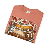 color:Terracotta | Measure Twice. Cut Once. Swear Only When the Nail — Terracotta folded view