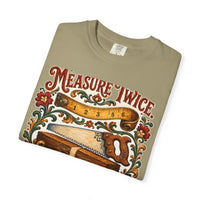 color:Khaki | Measure Twice. Cut Once. Swear Only When the Nail — Khaki folded view