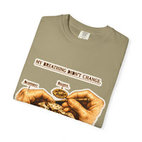 color:Khaki | My Breathing Didn't Change. Neither Did My Focus. — Khaki folded view