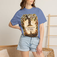 color:Washed Denim | My Father Taught Me To Stay. — Washed Denim lifestyle view