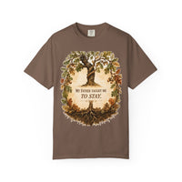 color:Espresso | My Father Taught Me To Stay. — Espresso front view