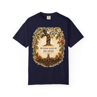 color:True Navy | My Father Taught Me To Stay. — True Navy front view