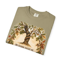 color:Khaki | My Father Taught Me To Stay. — Khaki folded view