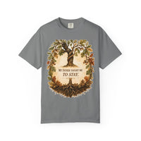 color:Grey | My Father Taught Me To Stay. — Grey front view
