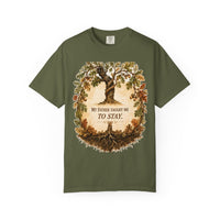 color:Hemp | My Father Taught Me To Stay. — Hemp front view