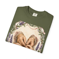 color:Hemp | My Grandmother's Hands Taught Mine — Hemp folded view