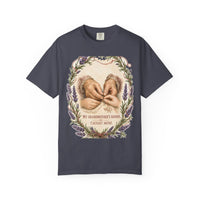 color:Navy | My Grandmother's Hands Taught Mine — Navy front view