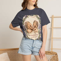 color:Navy | My Grandmother's Hands Taught Mine — Navy lifestyle view